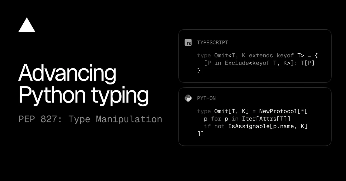 Advancing Python typing - Vercel