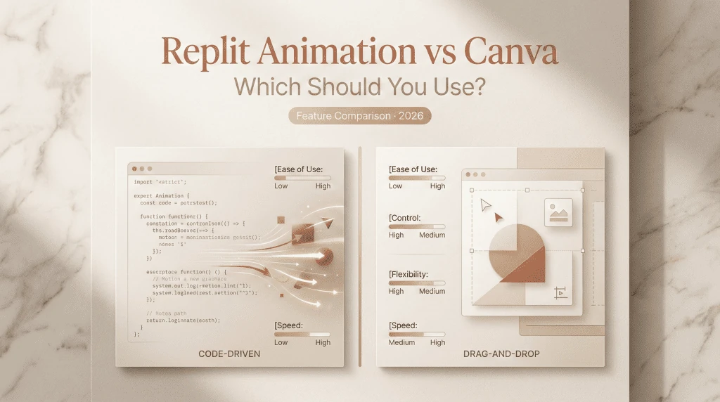 Replit Animation vs Canva: Which Should You Use? - CrePal Content Center
