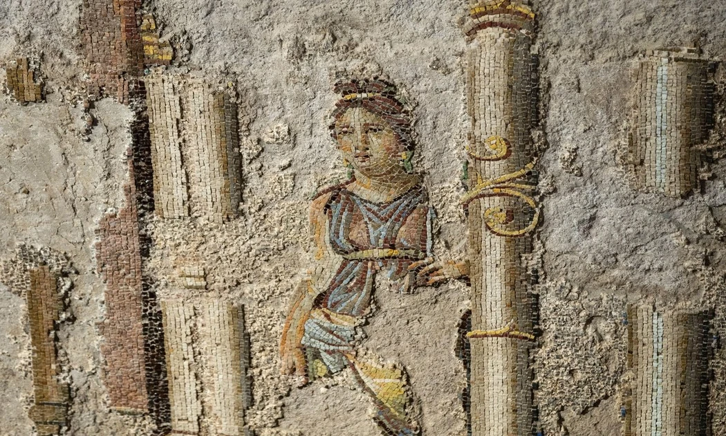 Largest known Roman mosaic, beneath Baths of Trajan, opens to the public