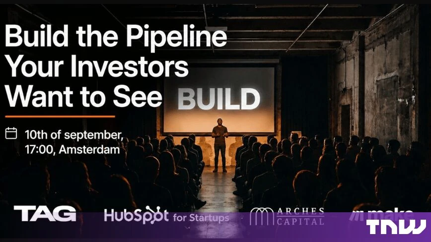 Build the pipeline your investors want to see