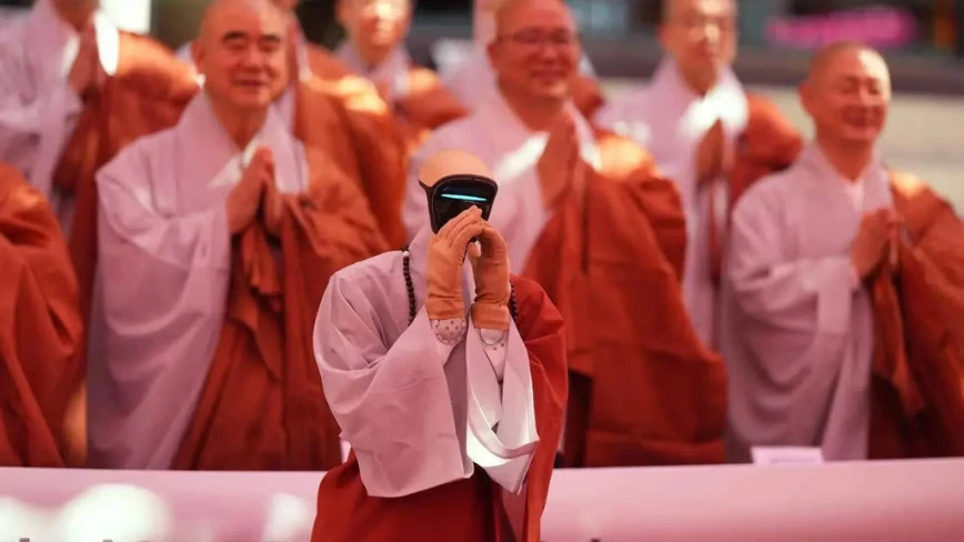 A $13,500 Unitree robot was ‘ordained’ at Seoul’s Jogyesa Temple
