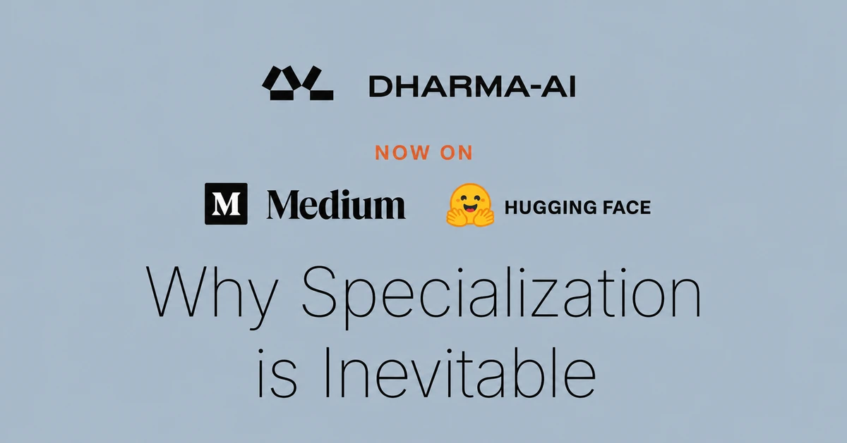 Why Specialization Is Inevitable