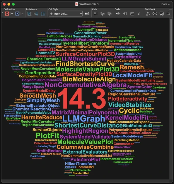 New Features Everywhere: Launching Version 14.3 of Wolfram Language & Mathematica