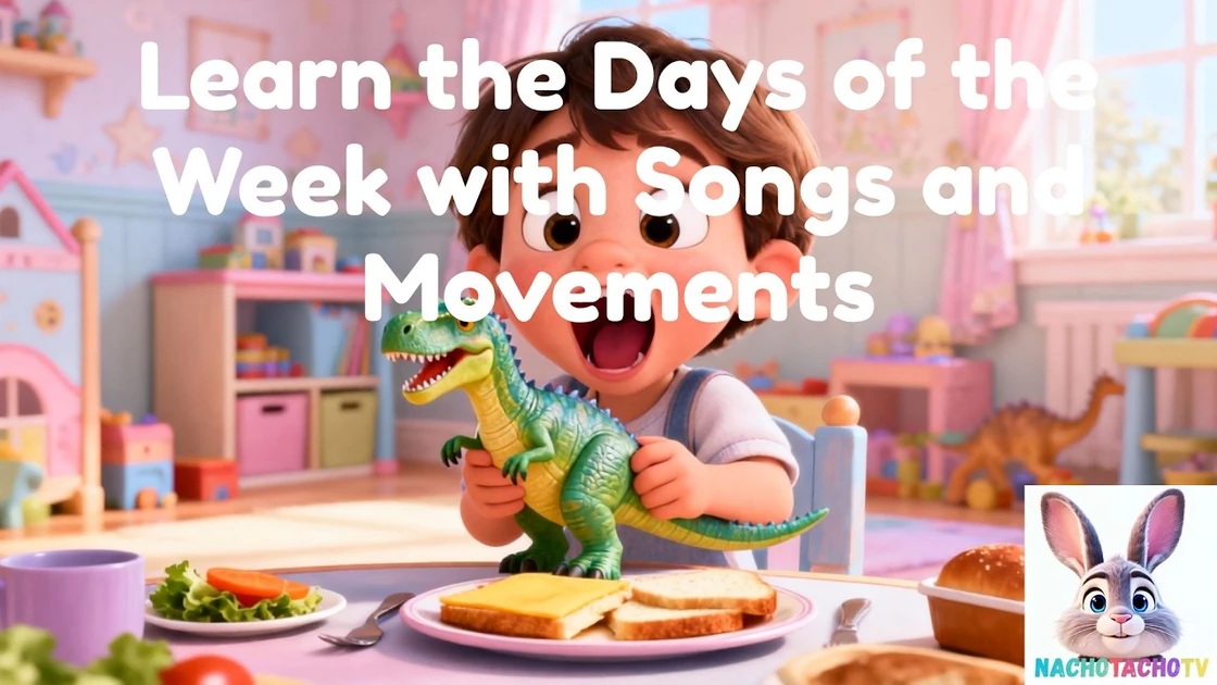 Learn the Days of the Week with Songs and Movements | Kids Educational Video
