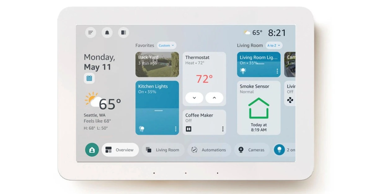Amazon’s Echo Hub gets a customizable new look and Ring’s AI features