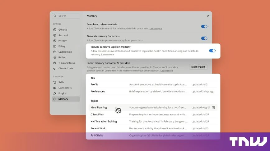 Anthropic merges Claude chat and Cowork memory, on by default