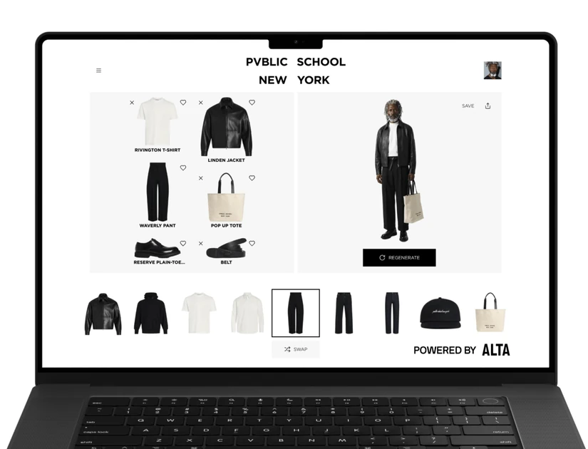 ‘Clueless’ -inspired app Alta partners with brand Public School to start integrating styling tools into websites | TechCrunch
