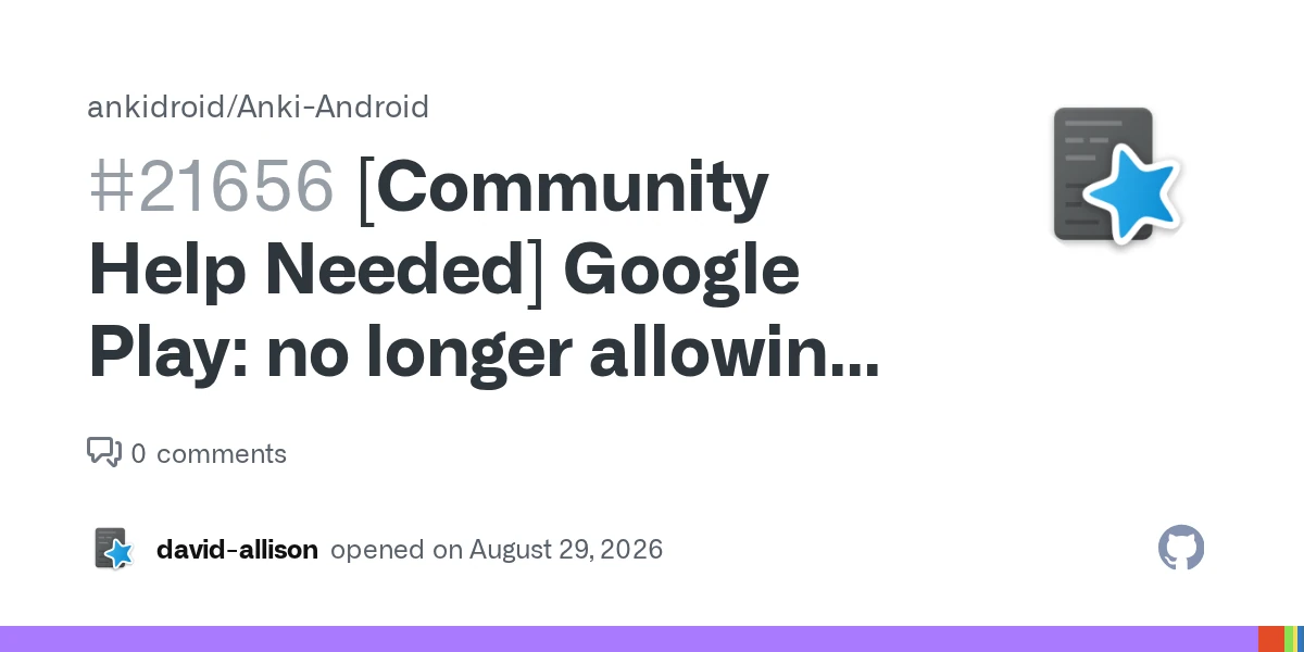 AnkiDroid: Google Play no longer allowing Open Collective donation link