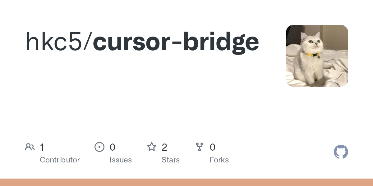 Cursor Bridge – Run Unlimited Claude Code on Your Cursor Subscription