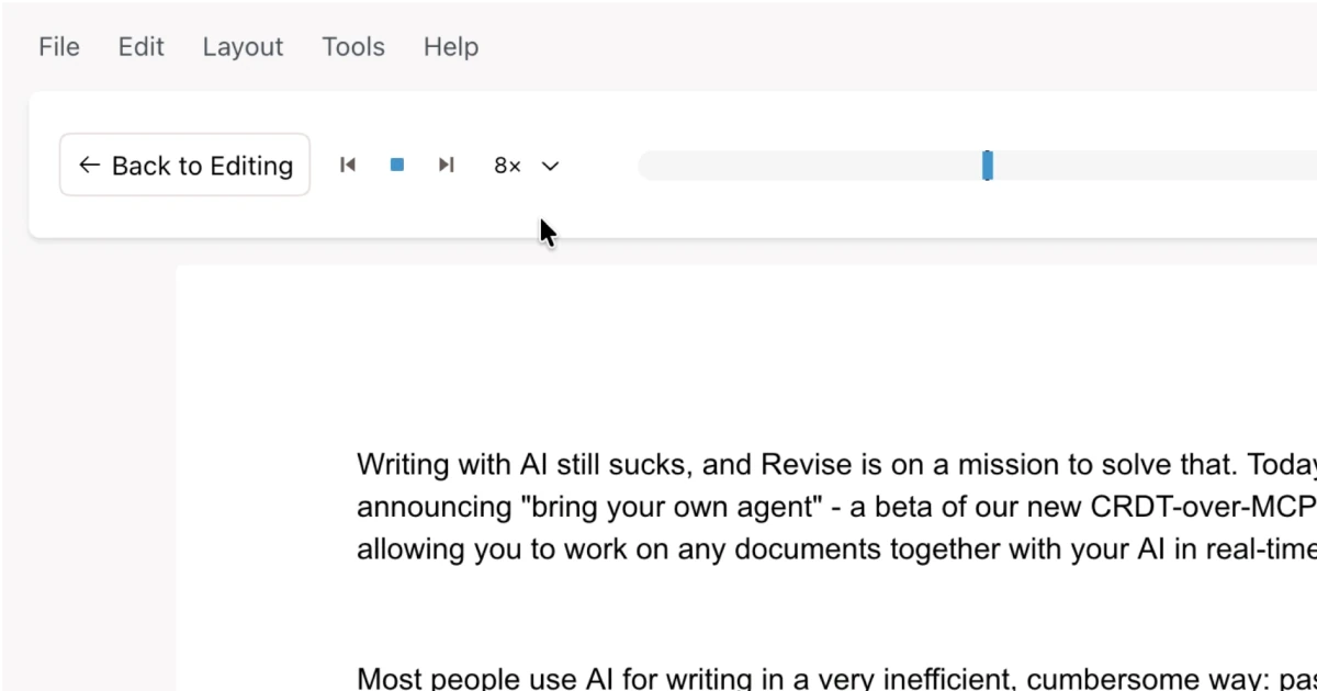 "No, I swear I wrote this."