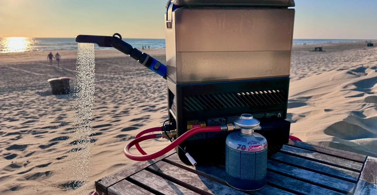 Are you filthy enough for a $700 portable shower?