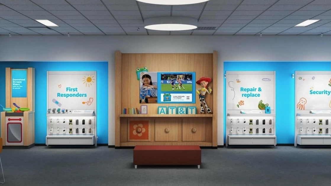 AT&T goes full 'Toy Story' with in-store takeovers starting June 8