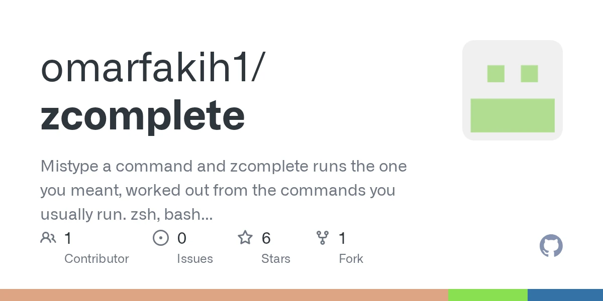 Show HN: Zcomplete – Shell Typo Correction