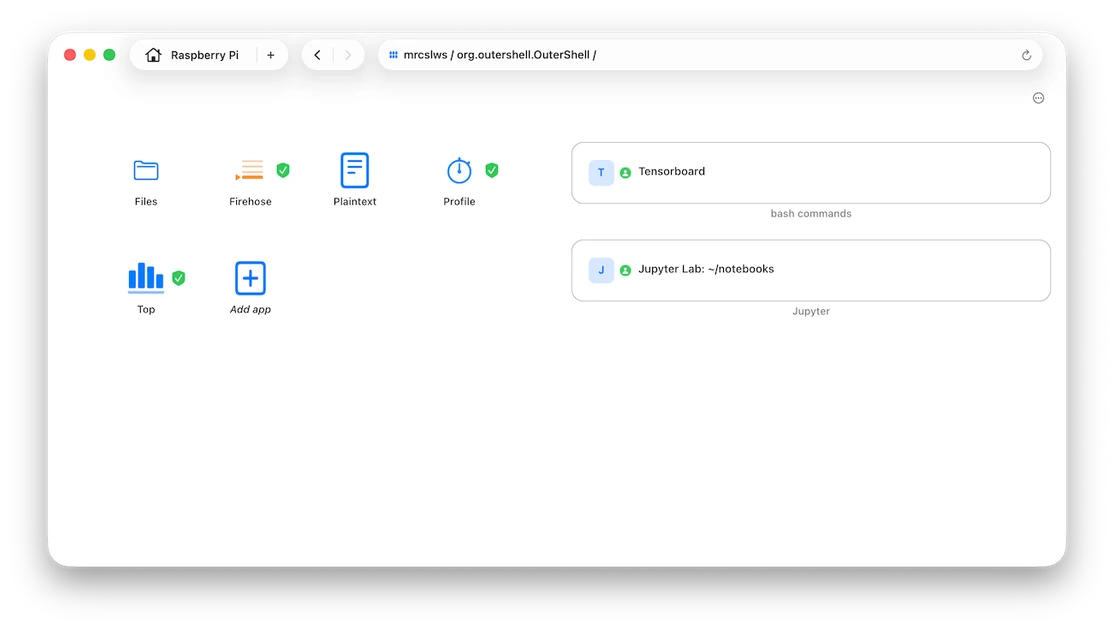 A native graphical shell for SSH