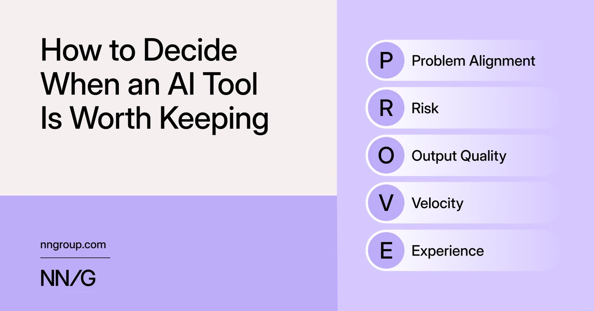 How to Decide When an AI Tool Is Worth Keeping
