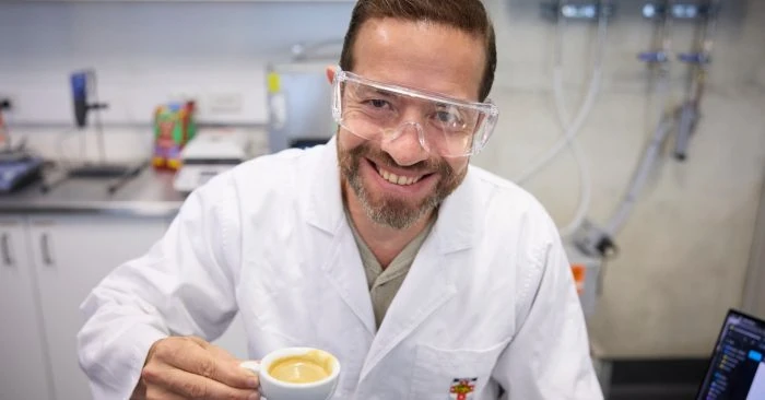 New way of making espresso with ultrasound