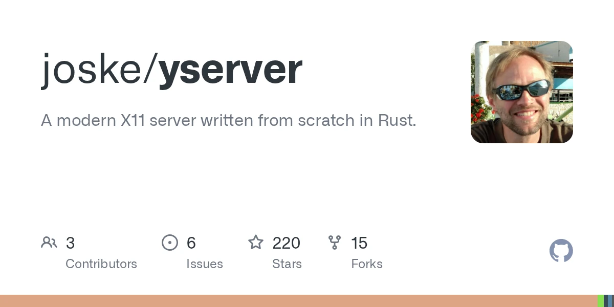 Yserver: A modern X11 server written in Rust