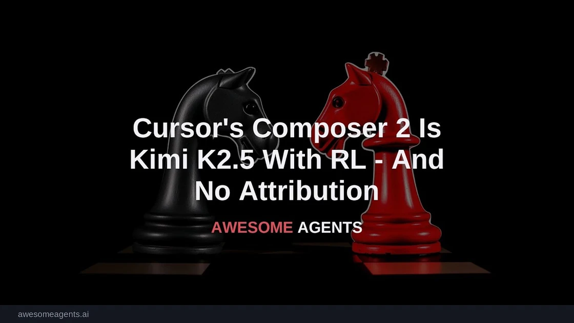 Cursor’s Composer 2 Is Kimi K2.5 With RL - And No Attribution