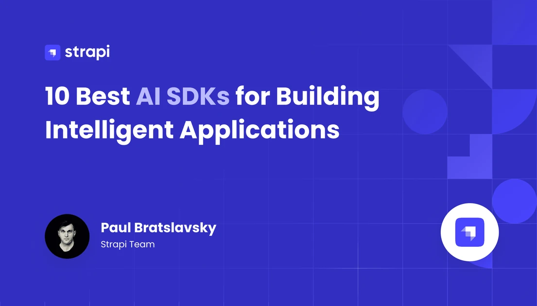 10 Best AI SDKs for Building Intelligent Applications