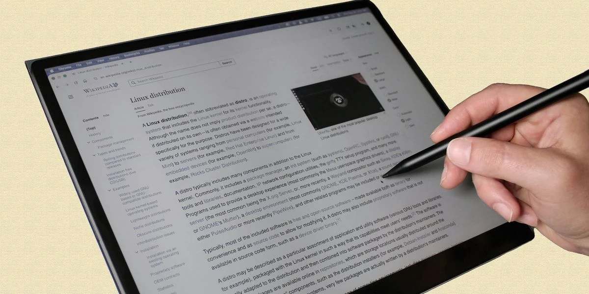 Modos Color Monitor Pushes E-Paper Displays Further