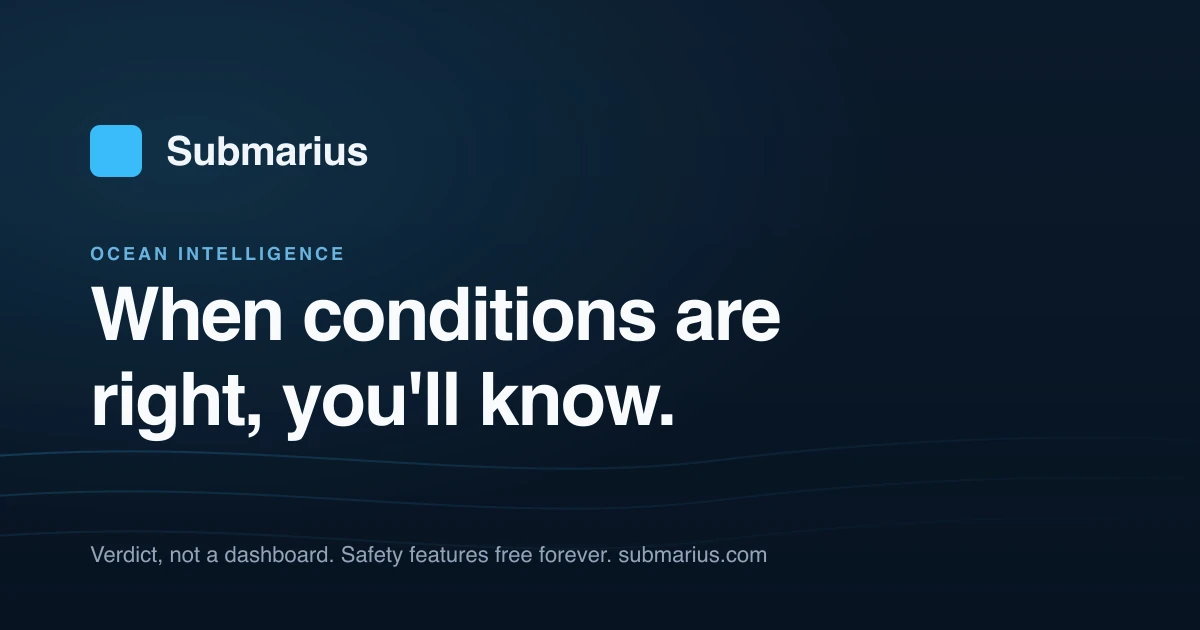 Show HN: Submarius – Global water clarity for divers