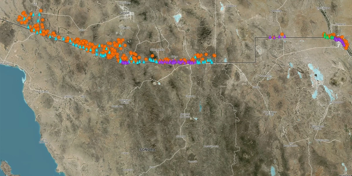 How we made the first comprehensive map of deaths along the US border’s “virtual wall”