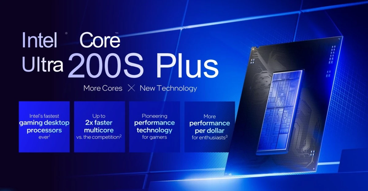 Intel announces Core Ultra 270K Plus and 250K Plus, its ‘fastest gaming desktop processors ever’