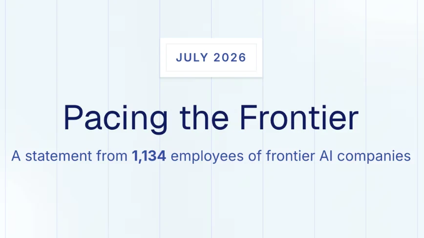 1,134 AI insiders just asked Washington for a way to slow AI down