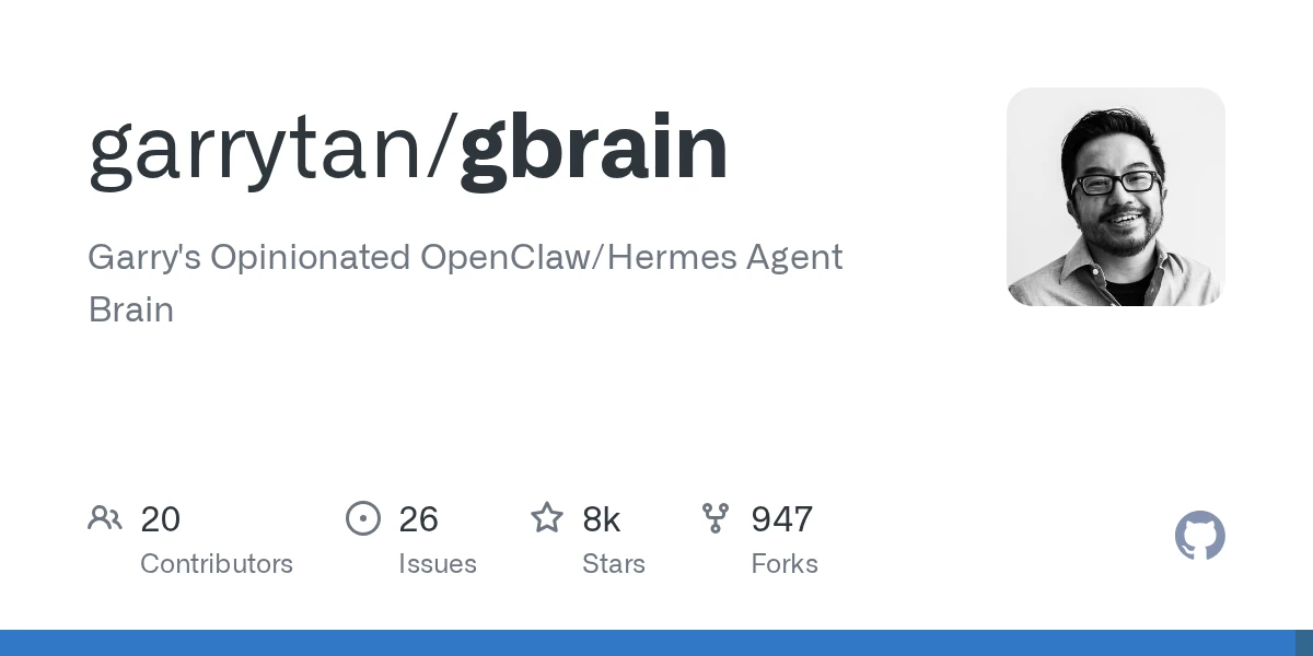 gbrain/docs/ethos/THIN_HARNESS_FAT_SKILLS.md at master · garrytan/gbrain