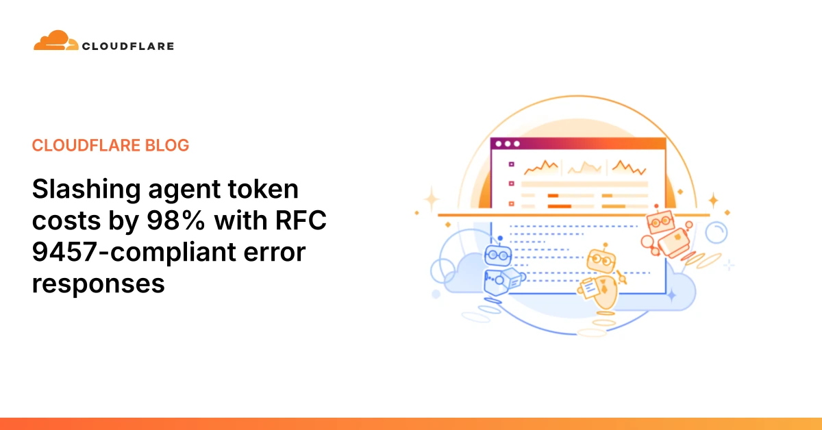 Slashing agent token costs by 98% with RFC 9457-compliant error responses