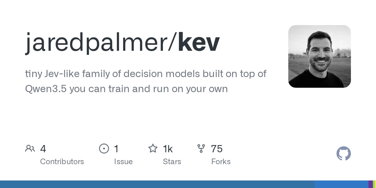 Kev: Tiny Jev-like family of decision models built on top of Qwen3.5