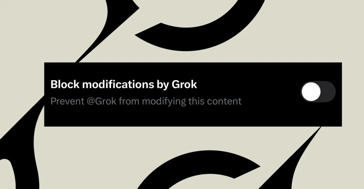 X says you can block Grok from editing your photos