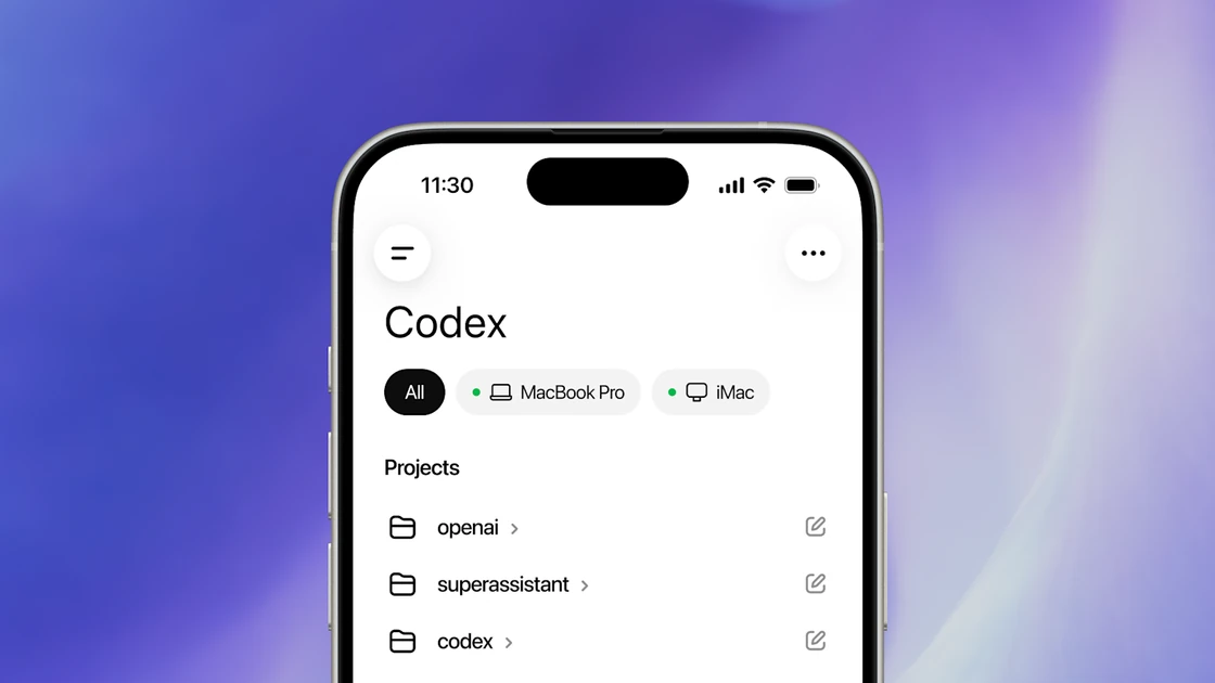 Work with Codex from anywhere