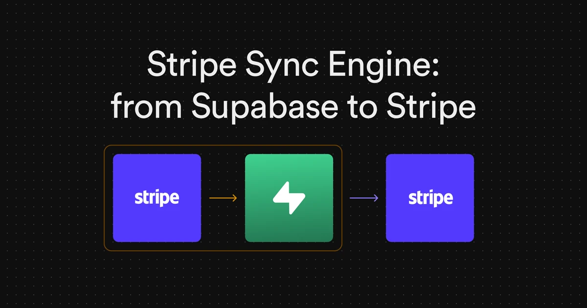 We're Transferring the Stripe Sync Engine to Stripe