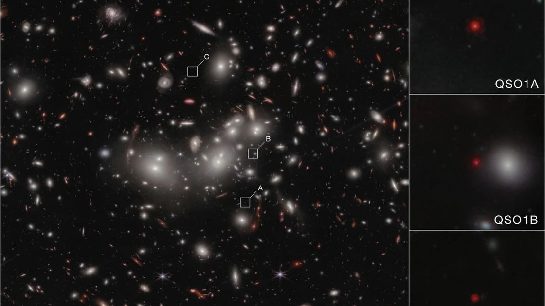 This could be the most 'naked' giant black hole ever found