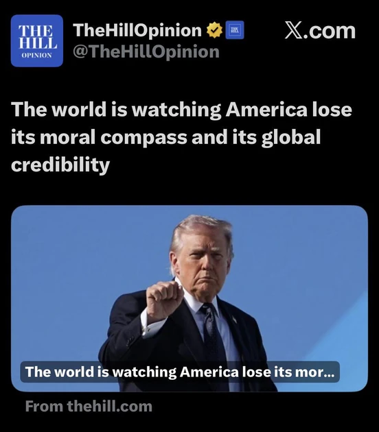 🌏🇺🇸 The World Is Watching…