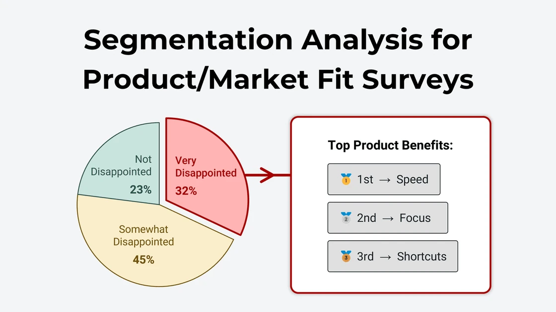 How to use PMF Surveys to reach Product/Market Fit Faster // OpinionX — Free Stack Ranking Surveys