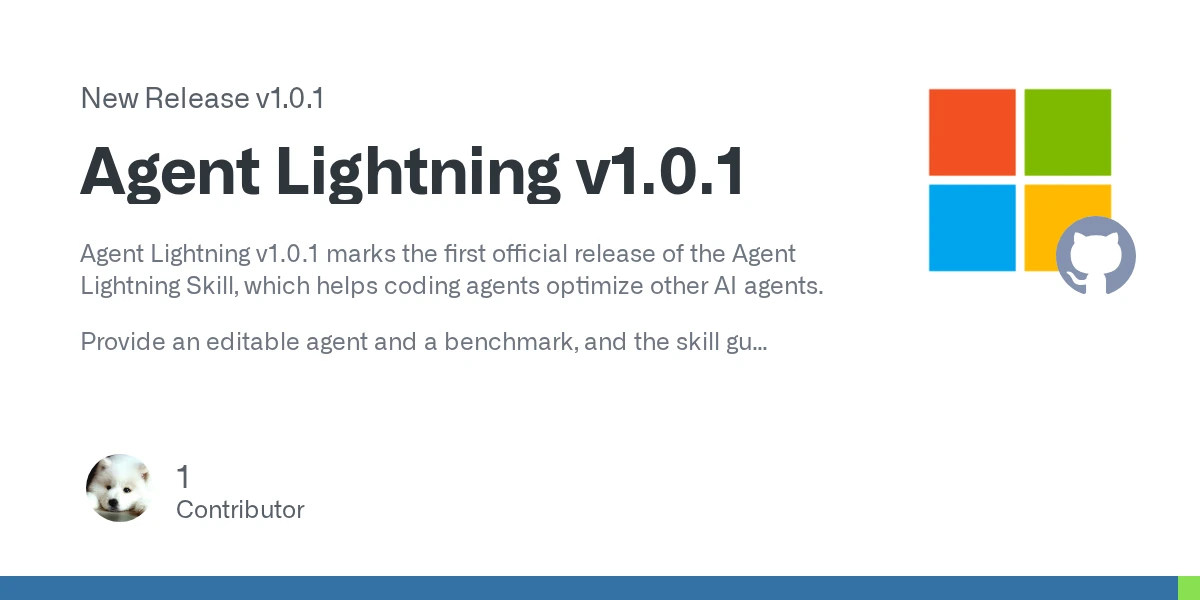 Agent Lightning v1.0