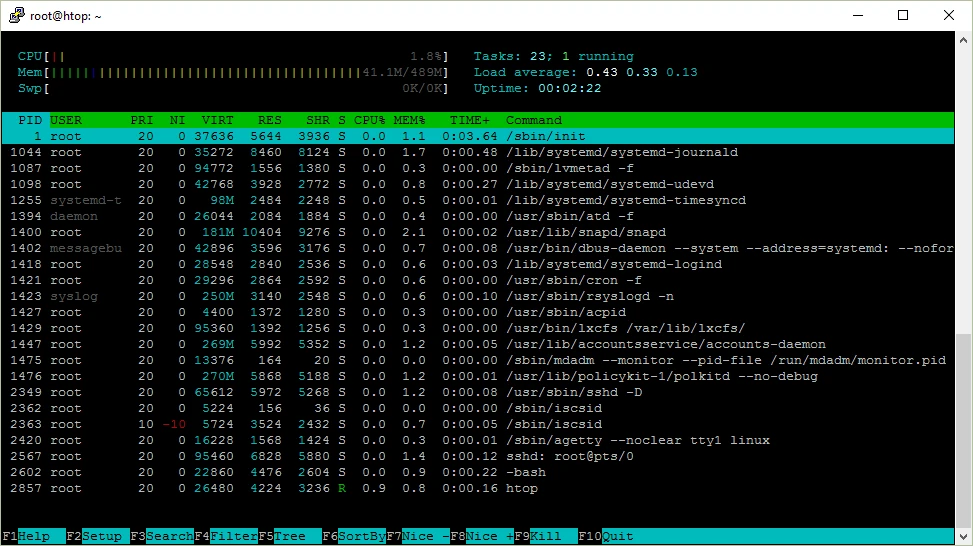 Explanation of everything you can see in htop/top on Linux