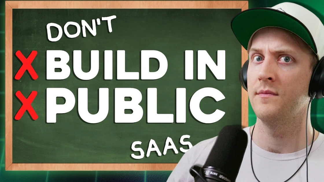 building in public? watch this first...