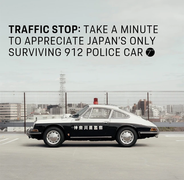 The Last Surviving Japanese Porsche 912 Police Car
