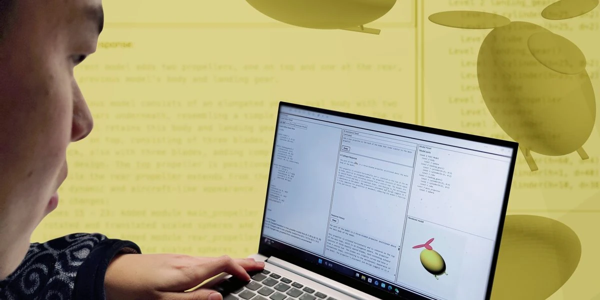 3D Modeling for Low-Vision Programmers Moves Beyond Code