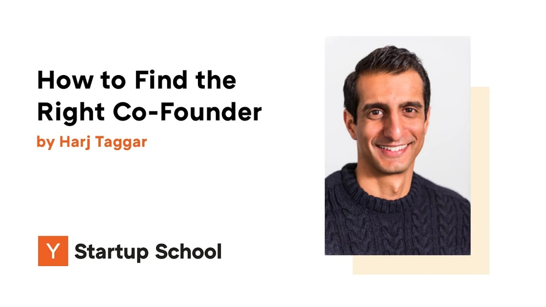 How to find the right co-founder : YC Startup Library | Y Combinator