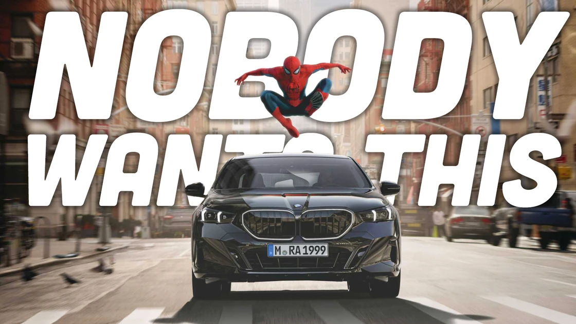 BMW Is Showing Commercials on Their Car's Dash Screens as a Treat