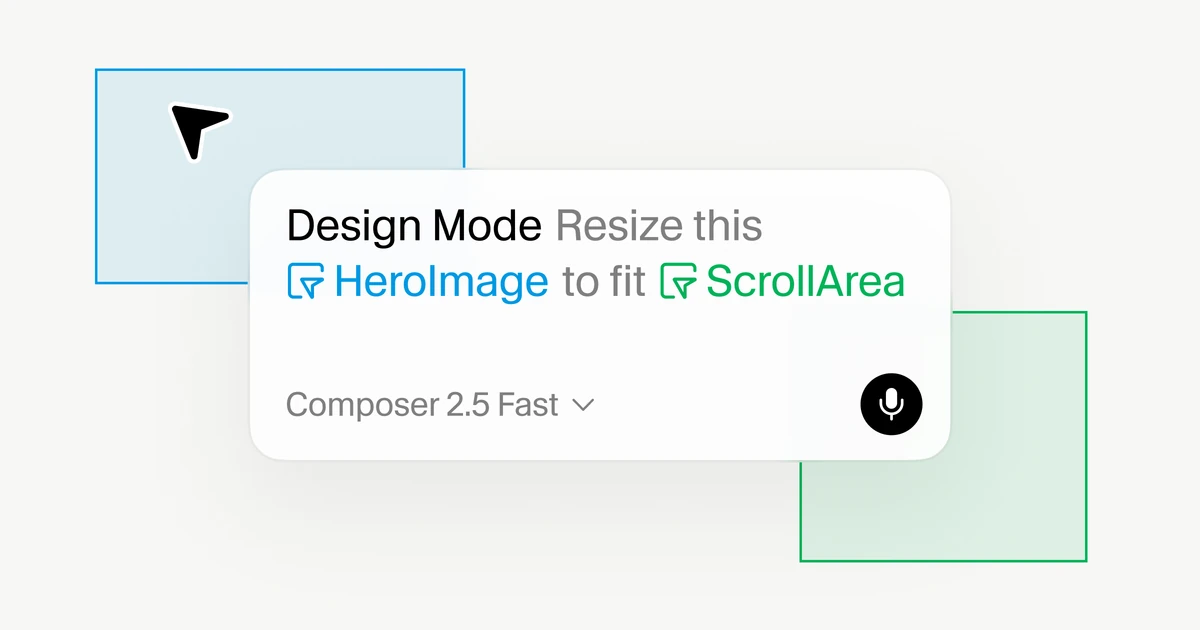 Direct agents with visual prompts in Design Mode