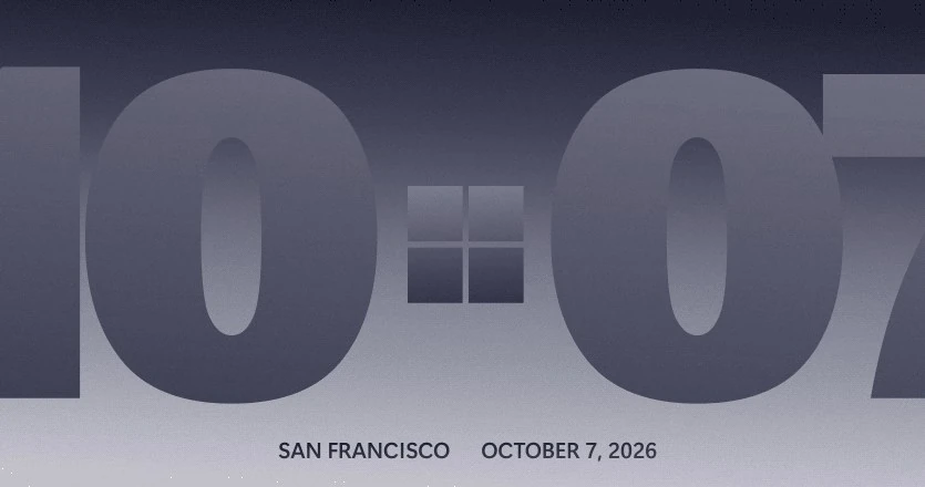 Microsoft announces Windows and Surface event for October 7th