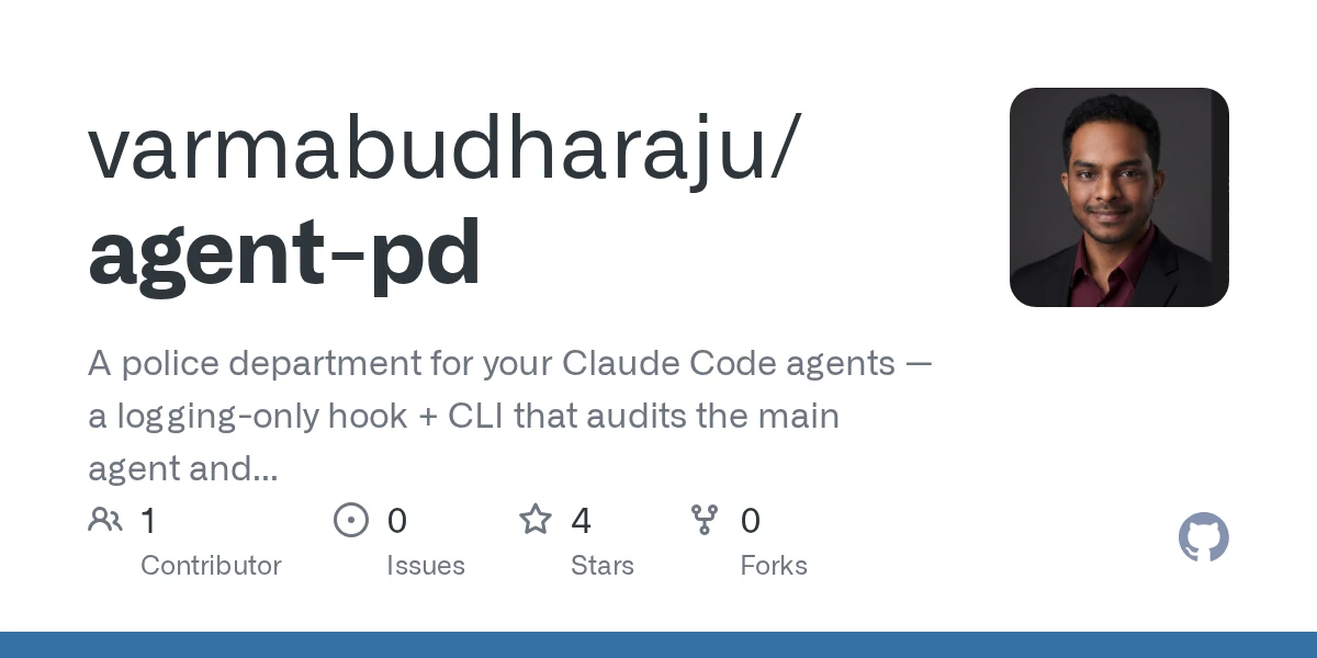 Show HN: A police department for your Claude Code agents