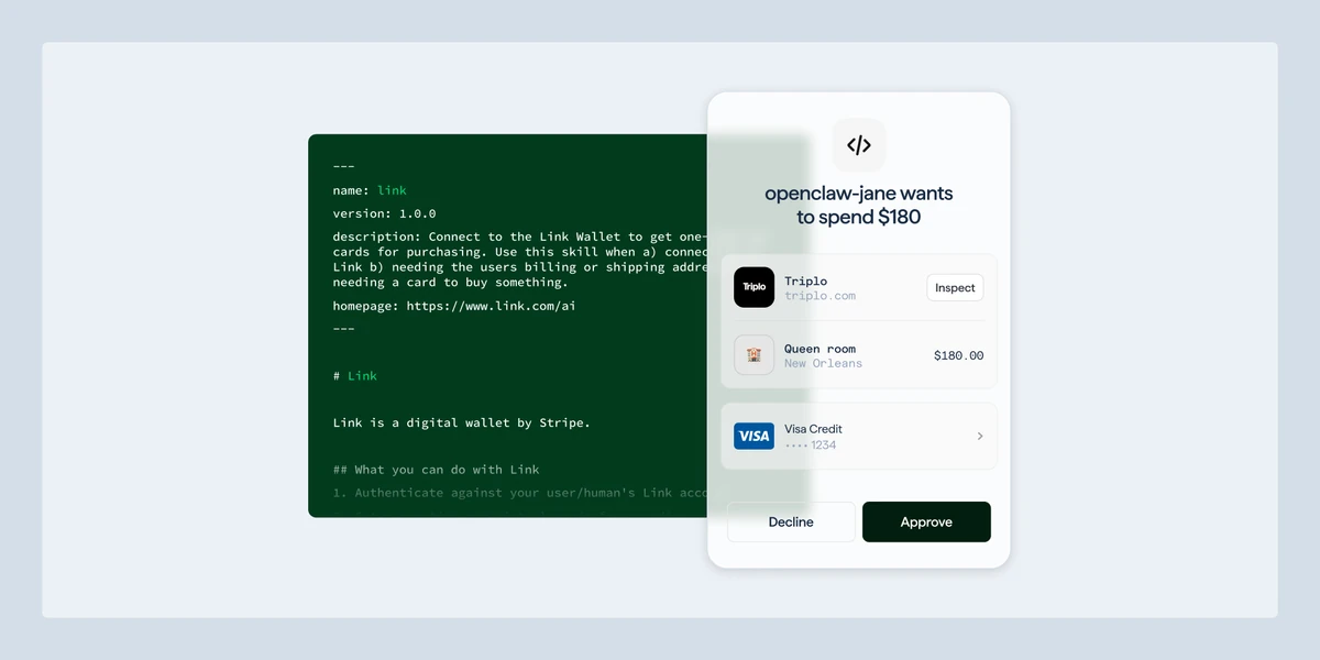 Giving agents the ability to pay