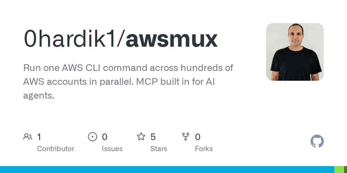 Show HN: Awsmux – Multi-account AWS CLI, up to 5.4x faster, 7.4x fewer tokens