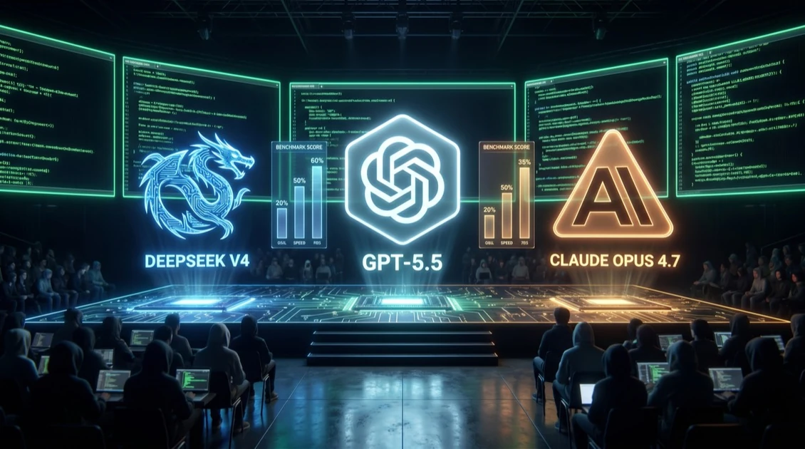 DeepSeek V4 vs GPT-5.5 vs Claude Opus 4.7: Model Guide